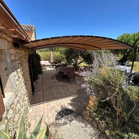 Bergerie Renovee Avec Piscine Chauffee Et Terrain Cloture Vallerargues