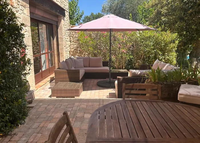 וילה Bergerie Renovee Avec Piscine Chauffee Et Terrain Cloture Vallérargues