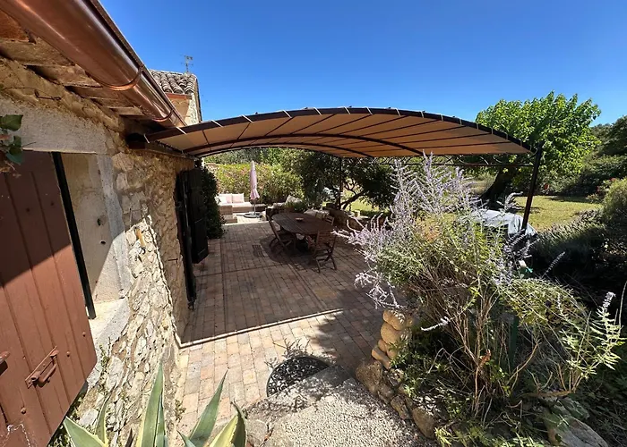 Bergerie Renovee Avec Piscine Chauffee Et Terrain Cloture Vallérargues